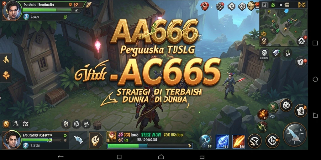 Screenshot gameplay AA666 menampilkan pertempuran strategis yang seru.