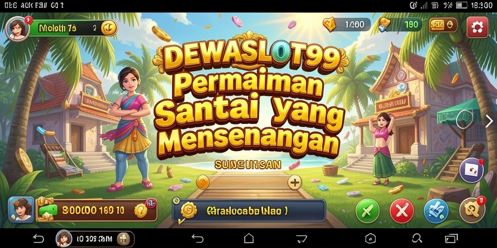 Tangkapan layar gameplay DEWASLOT99 dengan tema menarik dan menawan.