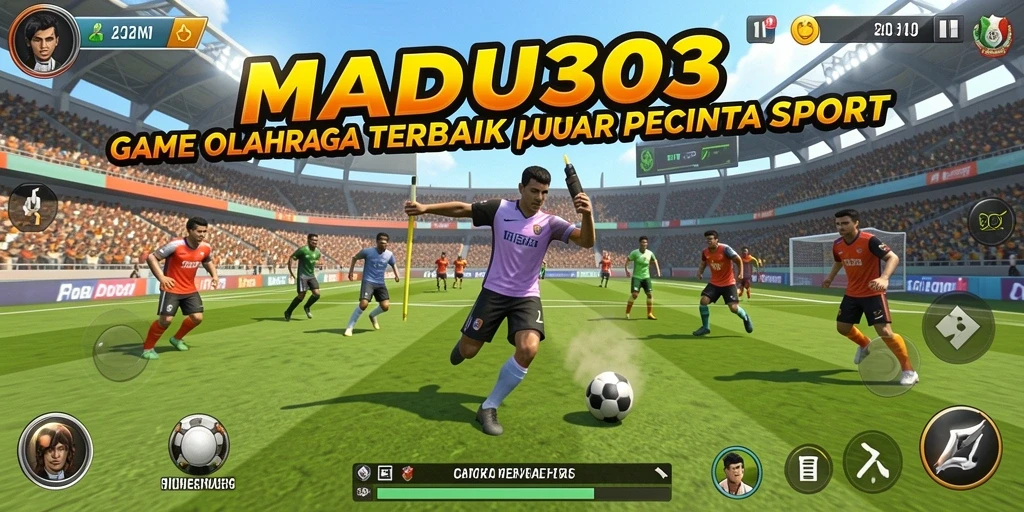 Tampilan gameplay seru dan interaktif dari MADU303.