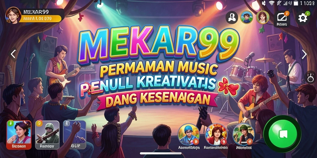 Tampak gameplay seru dan interaktif dari MEKAR99.