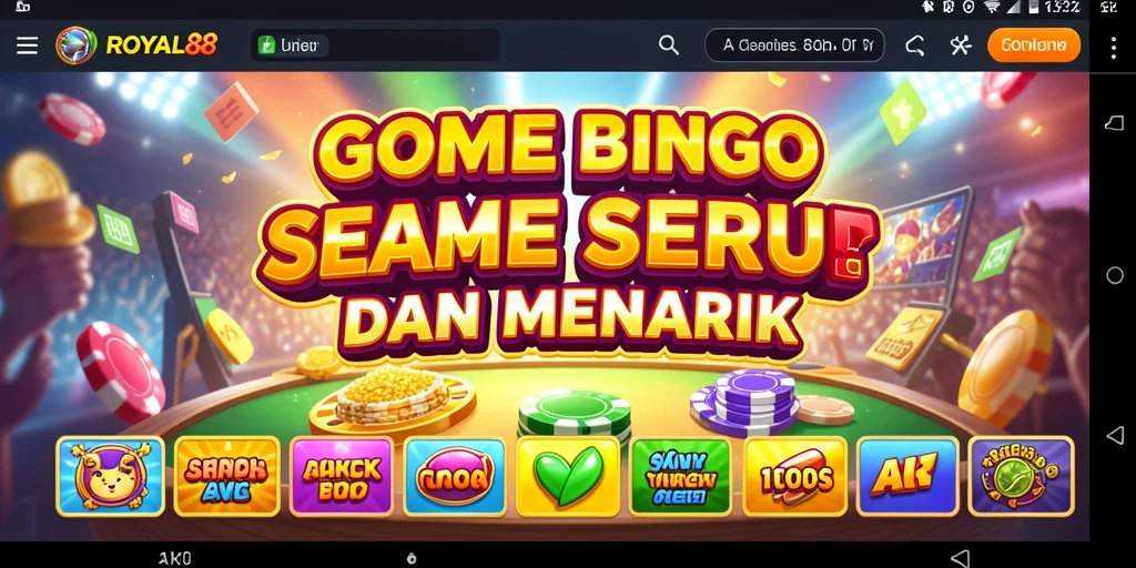 Tampilan gameplay ROYAL88 yang menarik dan menyenangkan.