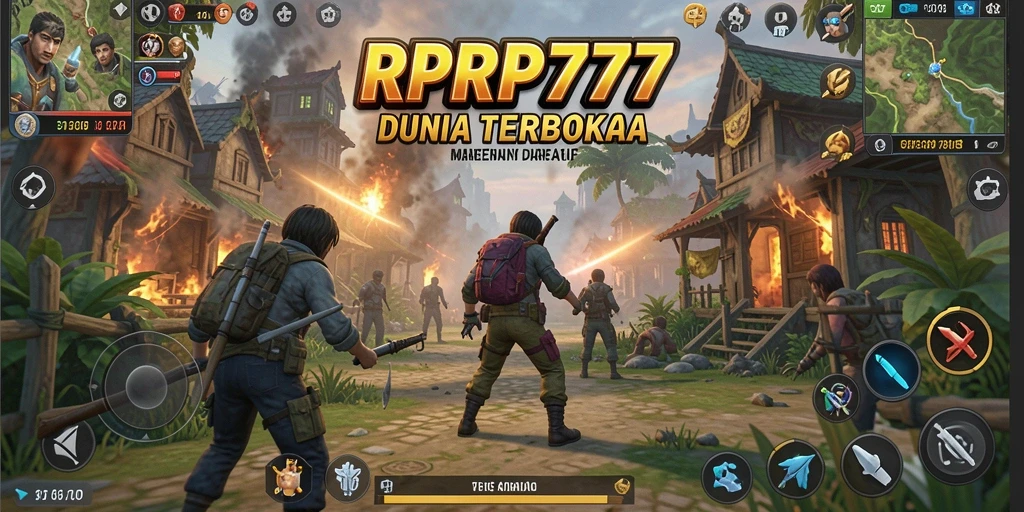 Tampilan menakjubkan dari gameplay RPRP777 yang luas.