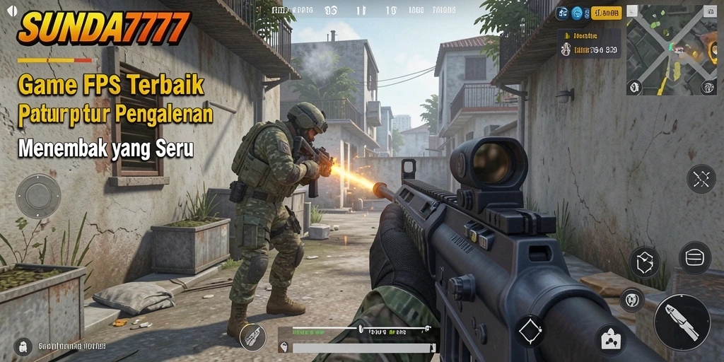 Tampilan gameplay intens dari SUNDA777 dengan aksi tembak-menembak yang mendebarkan.