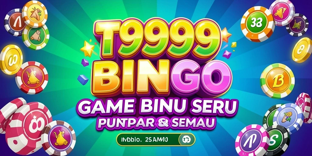 Screenshot gameplay T9999 yang menunjukkan keseruan bermain Bingo.