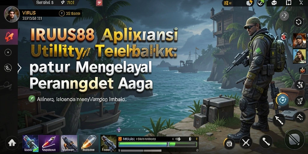 Tampilan utama VIRUS88 dengan fitur pengelolaan Utility yang efisien.