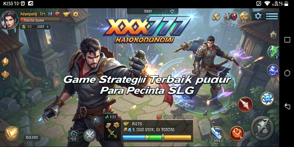 Screenshot gameplay XXX777 menampilkan aksi strategi mendebarkan.